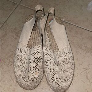 Espadrille Alpargatus Slip On Flat Shoes Made in Spain 39/9